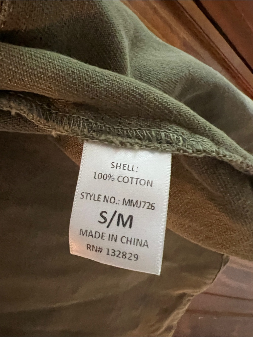 Solai Olive Utility Button-Front Jacket - Picture 3 of 3
